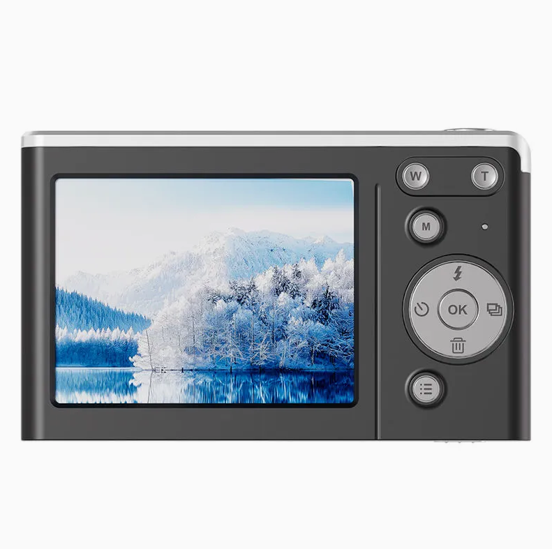 2.8-Inch HD Digital Camera for Kids with Photo & Video Recording, 16X Digital Zoom, Rechargeable Battery & LCD Screen
