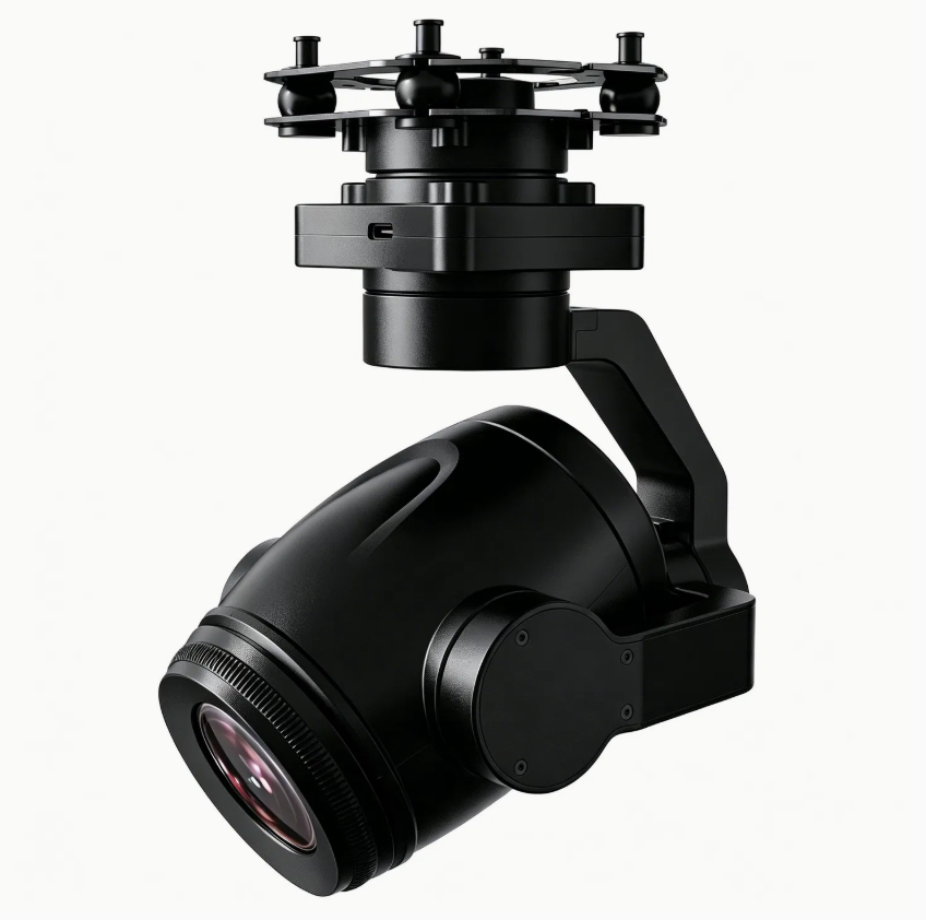 SIYI ZR30 Professional Drone Gimbal Camera with 30X Hybrid Zoom, GPS Time Stamp, 4K Video Recording & 3-Axis Stabilization