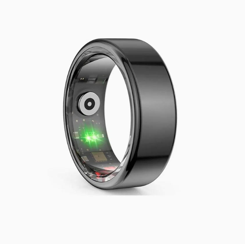 Smart Health Monitoring Ring with Heart Rate, Blood Oxygen (SpO₂), Blood Pressure, Sleep Tracking & Fitness Activity Monitor