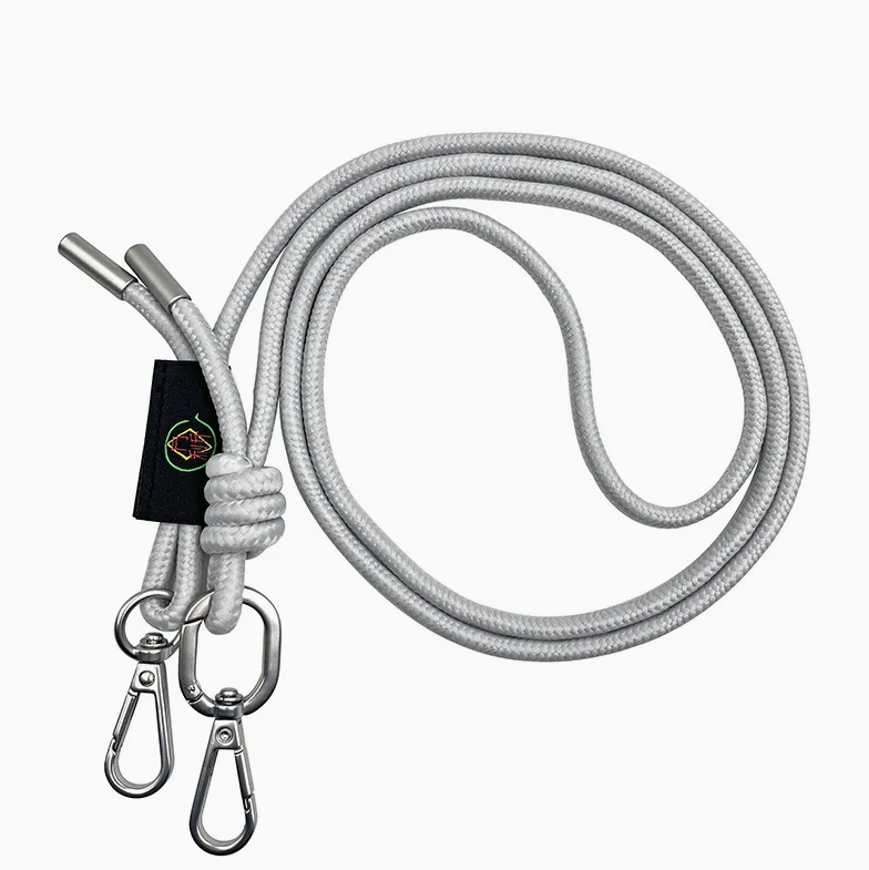 Universal Crossbody Phone Lanyard Strap with Patch Tab, Adjustable Neck & Shoulder Tether for Smartphones