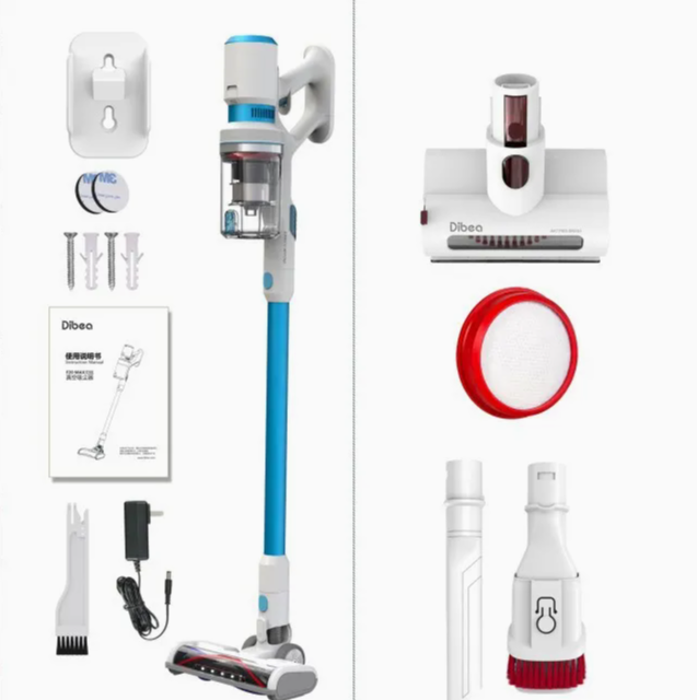 Cordless 2-in-1 Stick Vacuum Cleaner – Rechargeable Handheld Vacuum with HEPA Filter for Home, Office & Car Cleaning